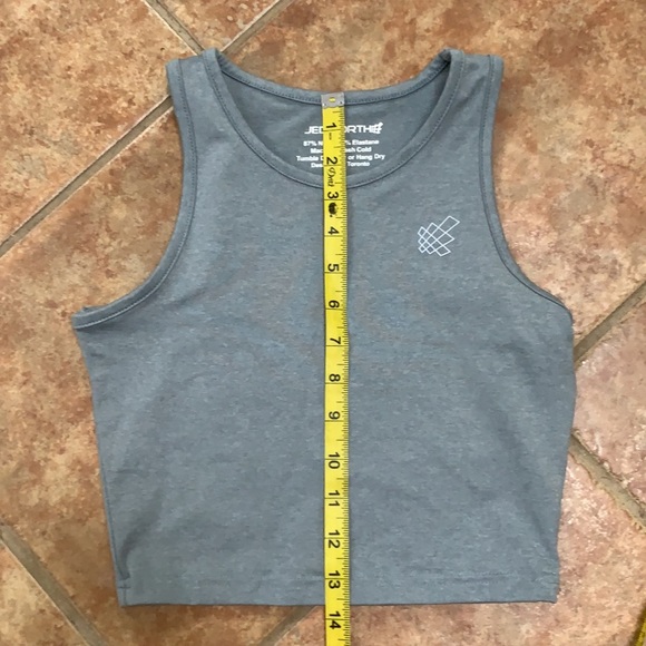 Jed North Gray Top Size S - Picture 4 of 5